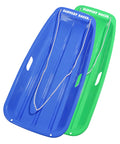 Kids Plastic Snow Sled with Pull Rope and Handles E39176