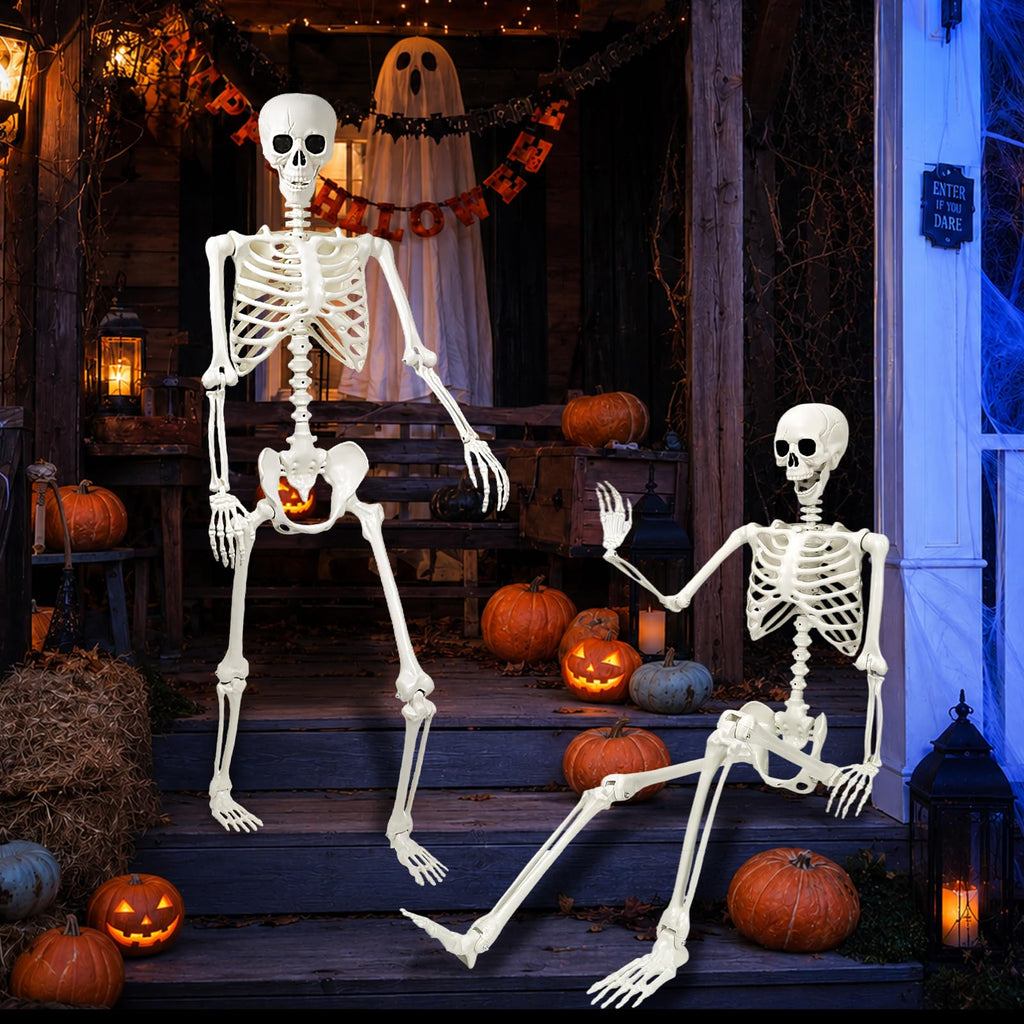 Life Size Posable Skeleton Decorations L58998