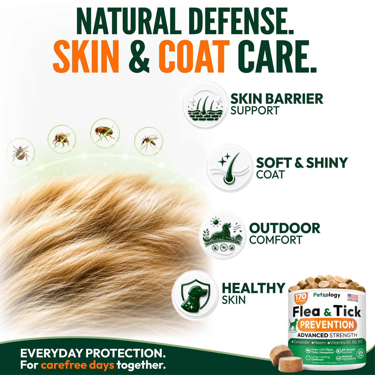 Flea and Tick Prevention for Dogs Soft Chewables X756665