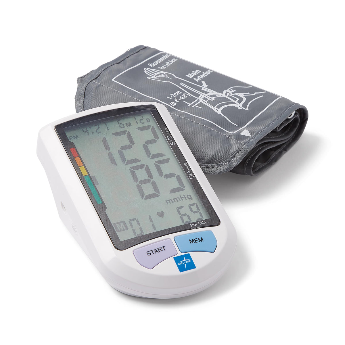 Automatic Blood Pressure Monitor with Universal Upper Arm Cuff and Carrying Case Y82968