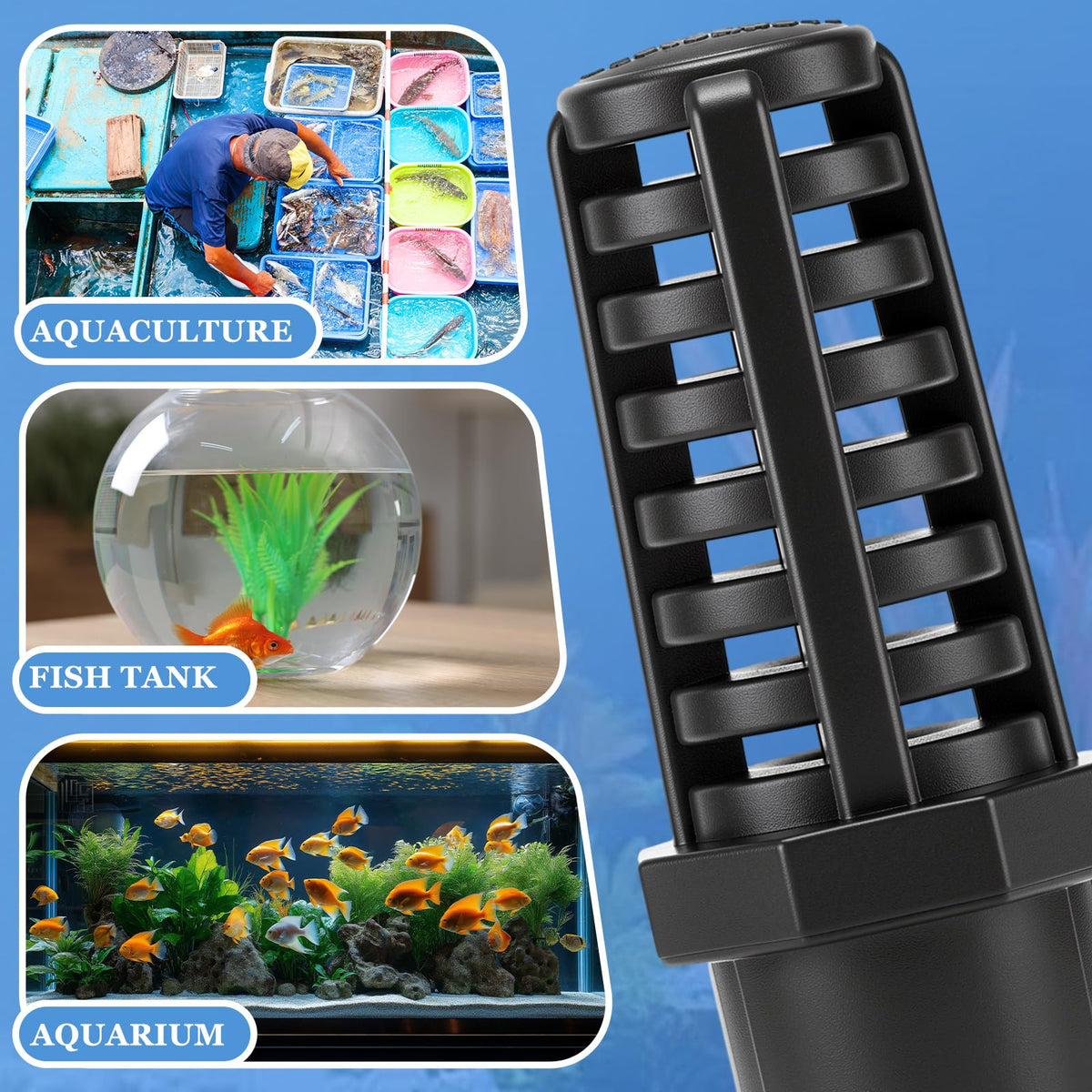 1 Inch PVC Pipe Suction Screen Strainer Aquarium Filter Intake Guard V233