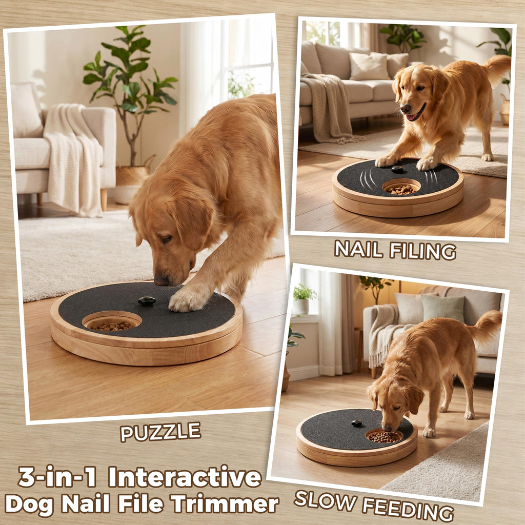 Dog Nail Scratch Board with Treat Box I77910