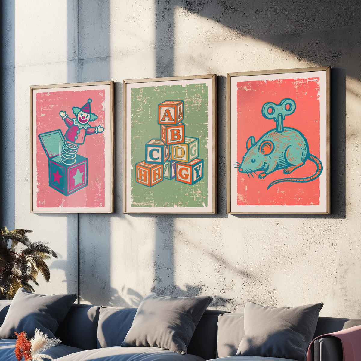 Art Prints Set of 3 Y5251