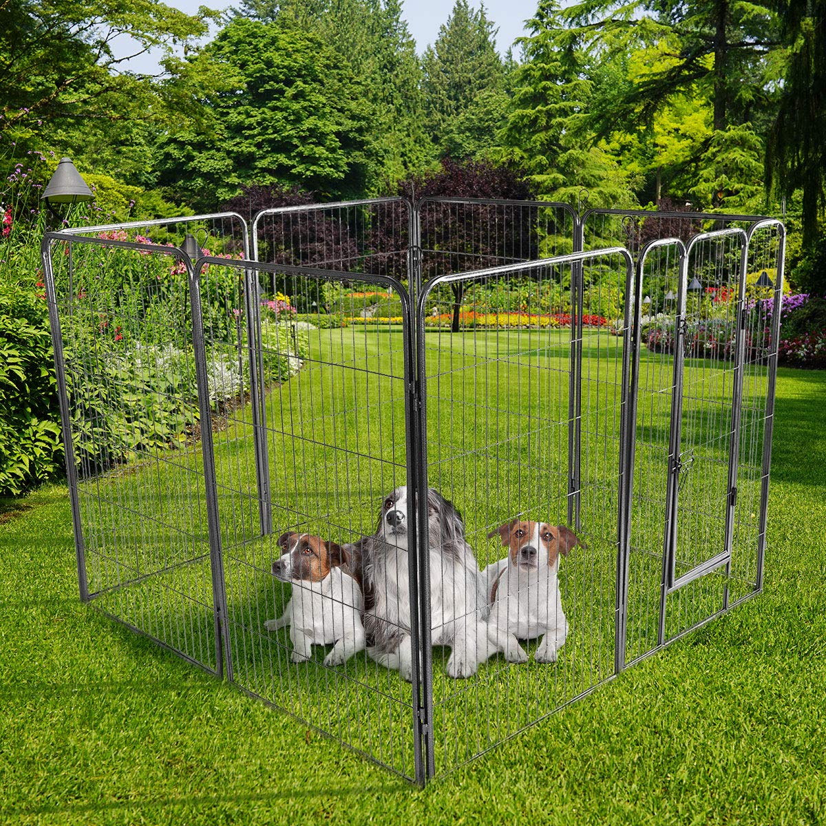 48 inch 8 Panel Metal Dog Playpen U510