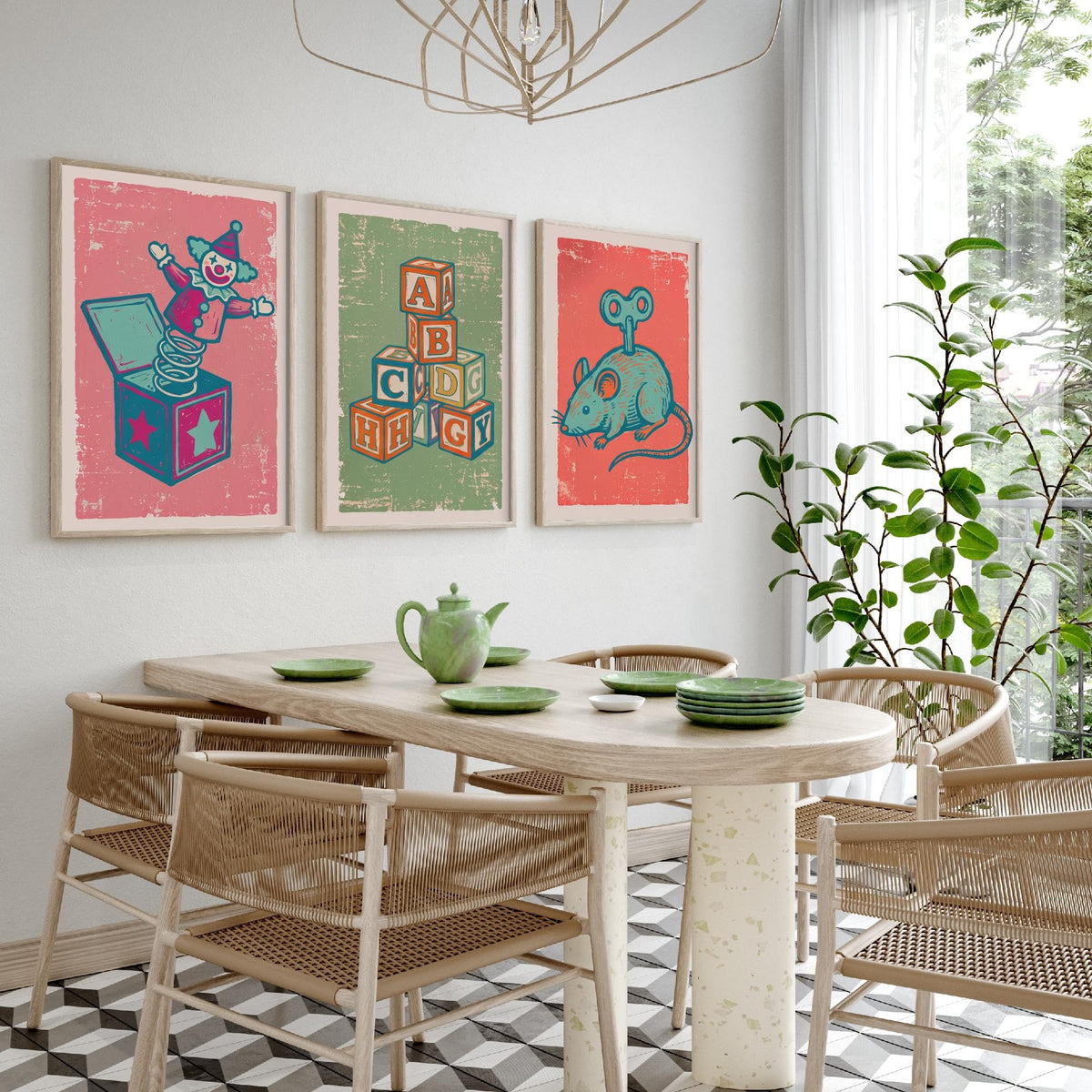 Art Prints Set of 3 Y5251