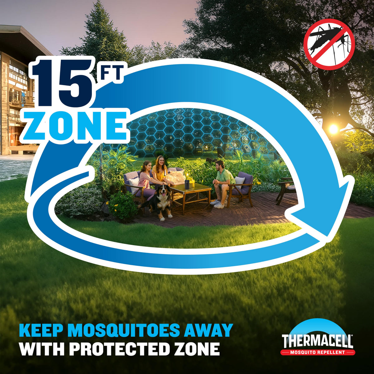 Fuel Powered Mosquito Repellent Refills I7321